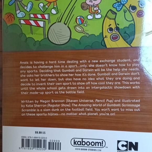 NWT 2 Kids Books | Amazing World of Gumball | Chick and Brain: Smell My Foot - Picture 8 of 10